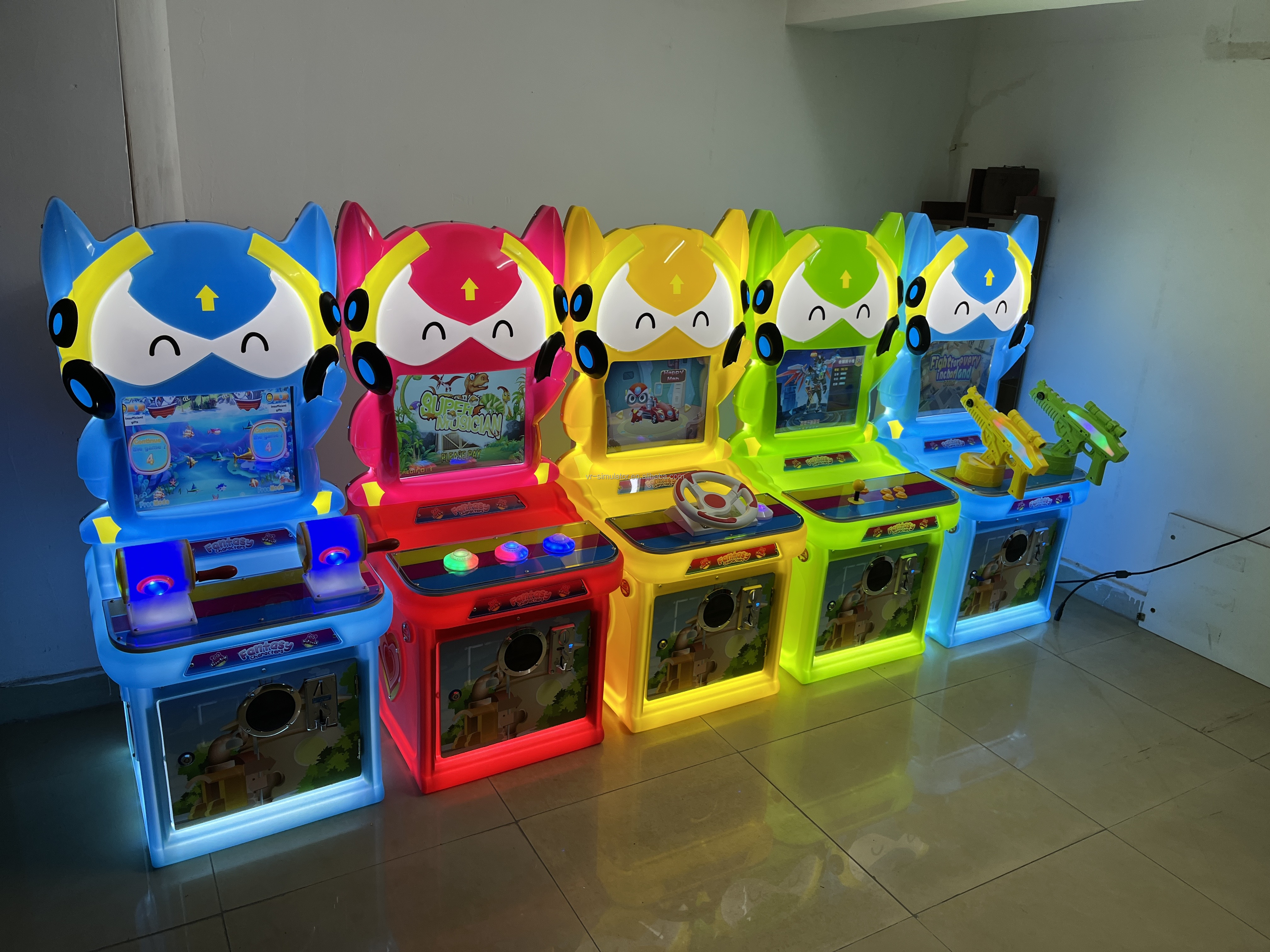 Dreamland 2023 New Arrivals Children Panda Kids Game Machine For Indoor Amusement Park