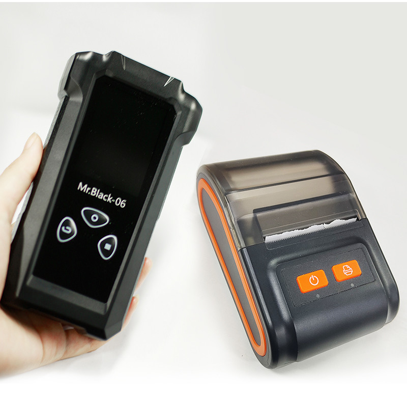 145g Portable Alcohol Breath Analyser With Printer Function Sensor