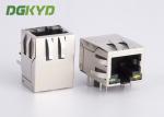 Industrial Panel Mount modular jack cat6 rj45 with Internal Magnetics ,