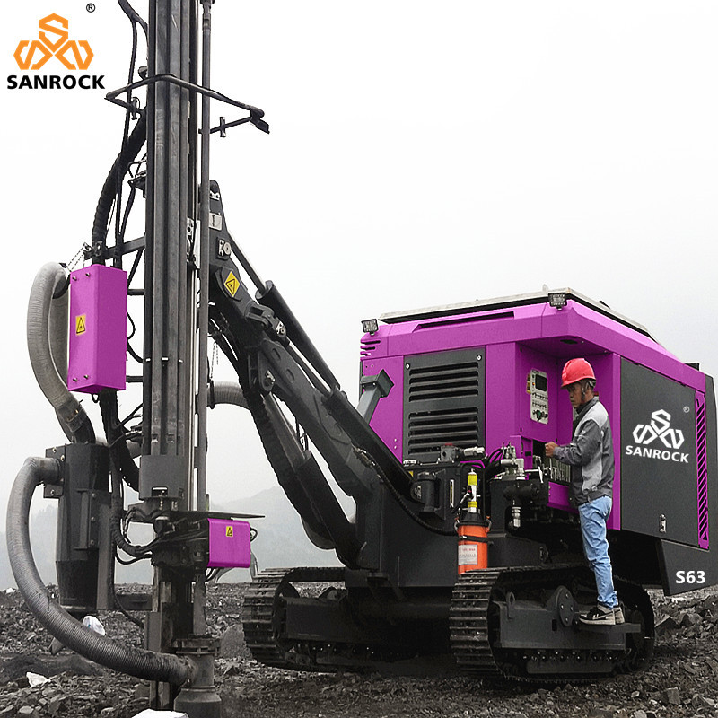 Rock Blasting Integrated Drilling Equipment Mining Hydraulic Rotary DTH Drilling Rig