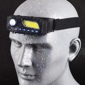 China TPU Headlamp Work Light Battery Powered 100-500 Meters 13-15 Hours Lighting Time wholesale
