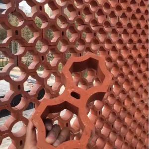 China Wall Decoration Terracotta Hollow Bricks Frost Resistance Chinese Classical wholesale