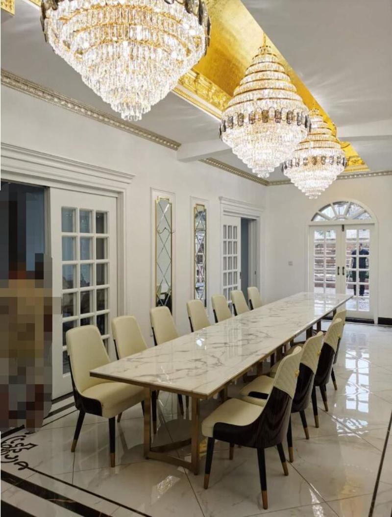 Crystal villa large chandelier for living room hotel lobby decoration lighting(WH-NC-97)