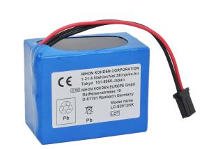 China Sealed Lead 12V Rechargeable Batteries 2900mah For NIHON KOHDEN TEC-7511 TEC-7521 Series wholesale