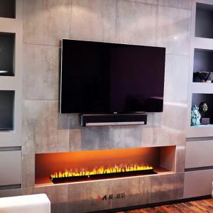 China 800mm 32'' Indoor Decoration Water Mist Electric Fireplace Magical Flame wholesale