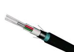 Loose Tube Outdoor Fiber Optic Cable , Direct Burial Armored Fiber Optic Cable