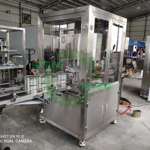 China Auto Powder Milk Vacuum Sealer / Seamer For Cans Filling Machine wholesale