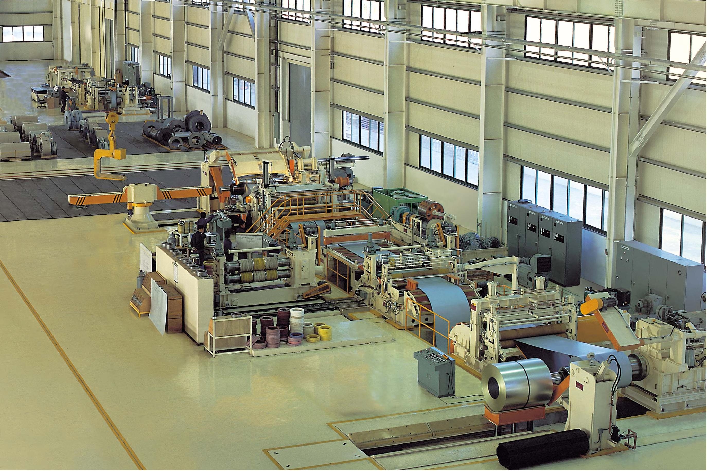 Advanced Steel Structure Mobile Shear Assembly Line for Coil Uncoiling and Cutting
