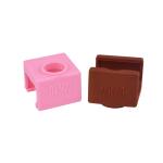 Aluminum Block 19*19*13mm Heated silicone cover MK10 Print Head