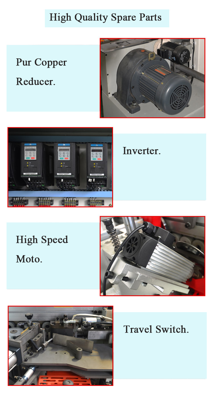 23m/min Panel Feed Speed Speed Soft-Forming Edge Banding Machine for Wood Based Panels