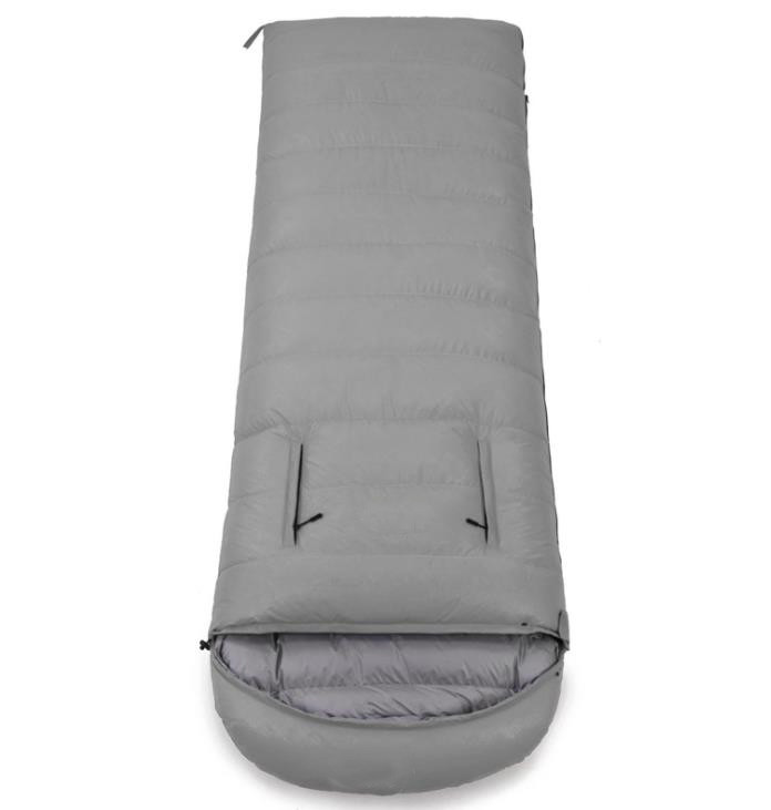 Lightweight Goose Down Sleeping Bags For Adults Pink Red Purple Blue Appearance