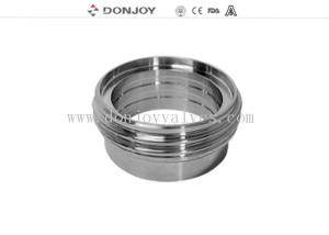 China Sanitary SUS 304 316L Stainless Steel Sanitary Fittings Male Union Liner RJT Hex Nut wholesale
