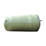 Water Pretreatment FRP Cylindrical Tank Horizontal Antiseptic Cross Wound