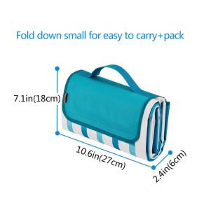 China Extra Large Foldable Packable Picnic Blanket 200 x 200cm wholesale