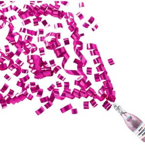 China 9505900000 20cm Metallic Streamer Champagne Party Confetti Cannon wholesale