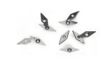 Diamond Screws Carbide Woodturning Cutters Wear Resistant 10pcs On Packing