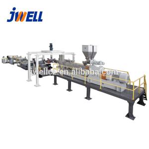 China JWELL PLA thermoforming sheet making machine extrusion line wholesale