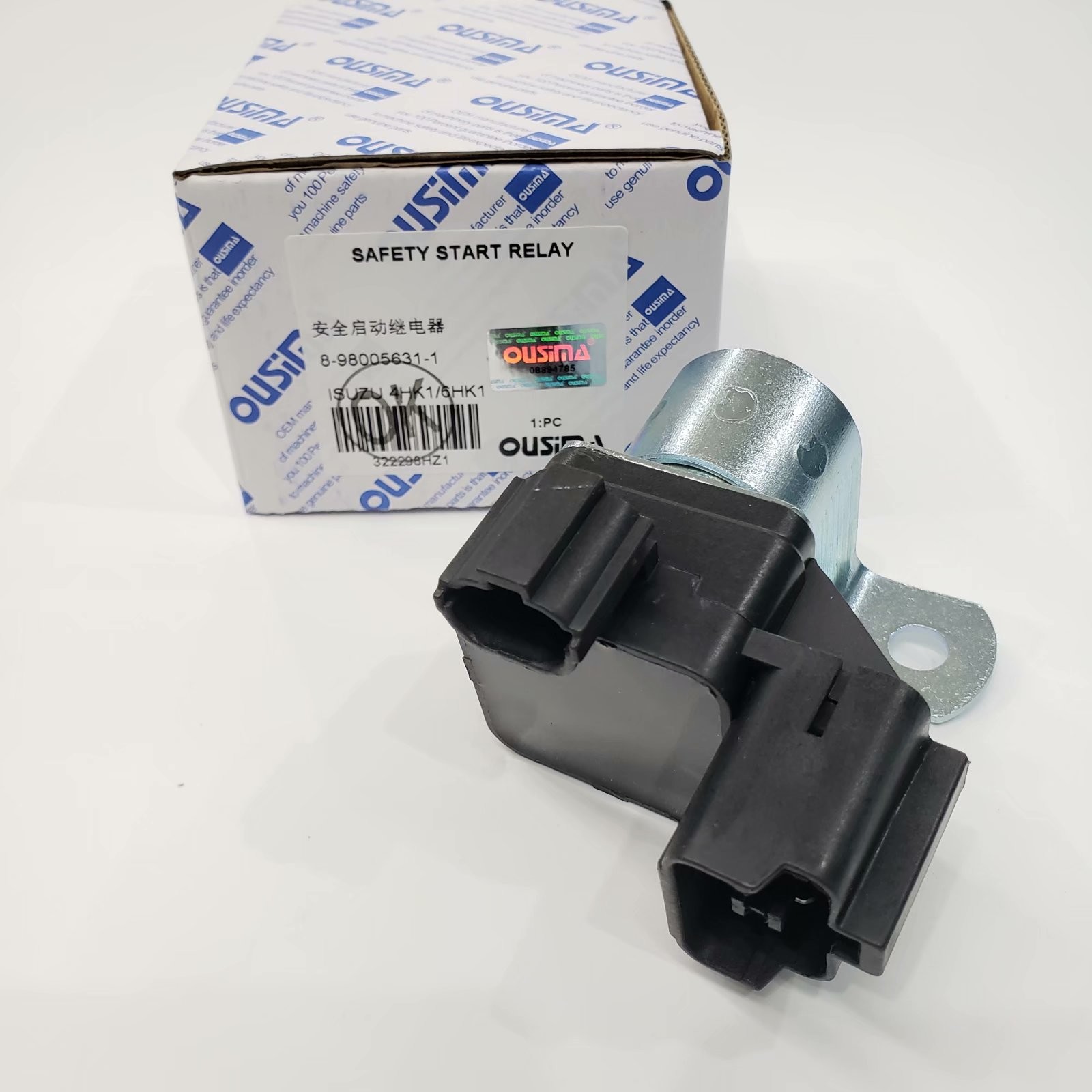 OUSIMA 8980056311 8-98005631-1 Starter Motor Relay For ISUZU 4HK1 6HK1 Excavator Parts