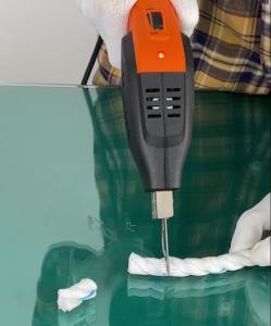 China Hand Held Air Cooling Hot Rope Cloth Fabric Cutter Electric wholesale