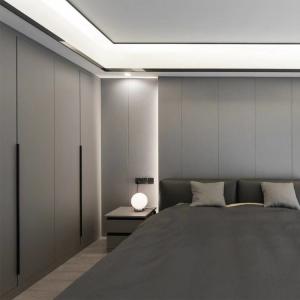 China Black Wardrobe Display Cabinet ODM Modern Wardrobe Closets For Home wholesale