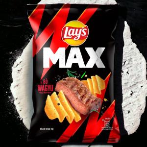 China Lay's 42 g Max Waygu Beef Steak Flavor Chips Wholesale - Case of 100 PCS for Retailers &amp; Distributors wholesale