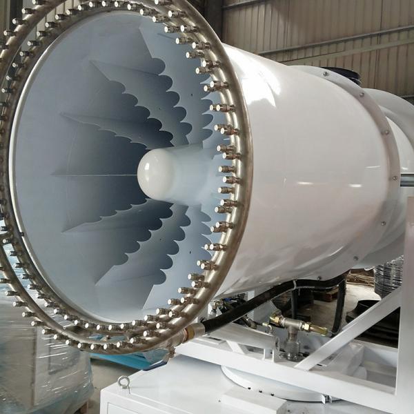 40M high quality plywood package fog cannon dust suppression truck for dust