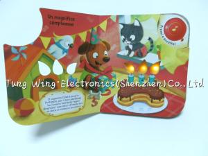 China Twinkling Lights Flashing Button Sound Book Module Flashing Book Module wholesale