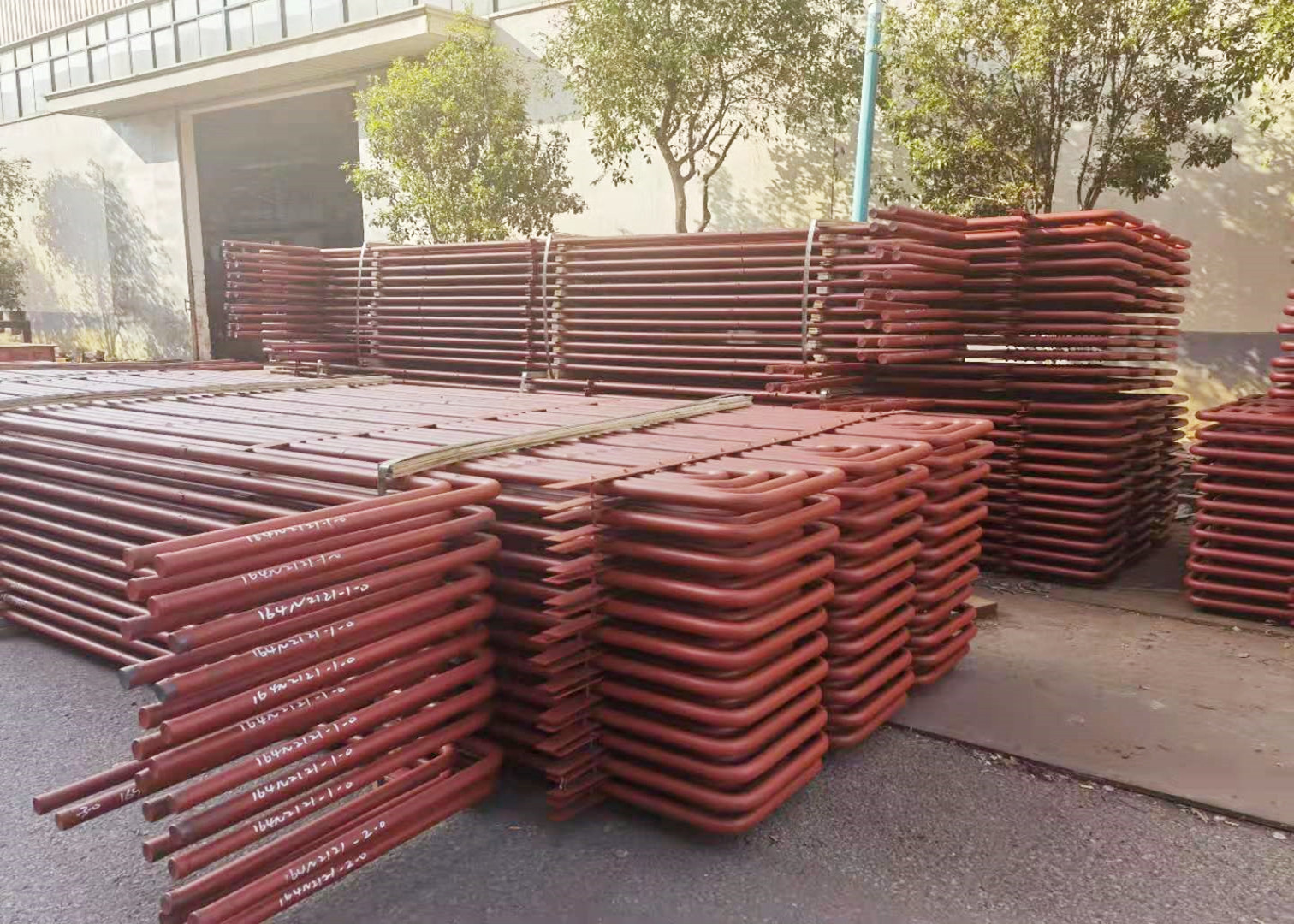 Carbon Steel Heat Exchanger Superheater And Reheater For CFB Boiler Efficiency