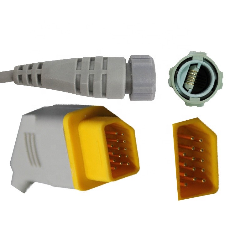 Nihon Kohden IBP Cable compatible for Argon transducer