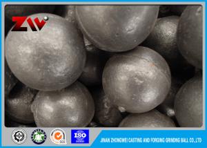 China Oil quenching high Cr 18 Forged Grinding Steel Balls for Mining / Power Plant wholesale