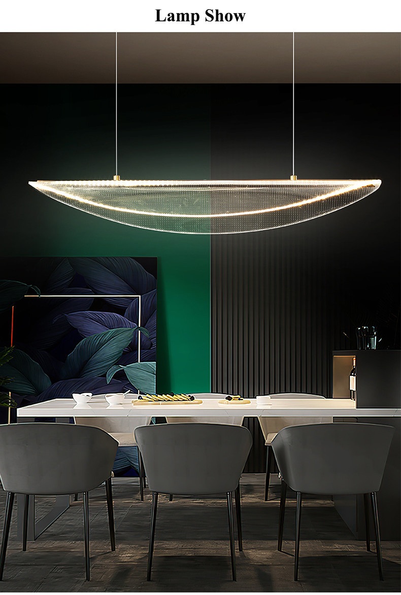 Modern LED Ceiling Pendant Lamp Home Dining Room Acrylic Lamp(WH-AP-585)