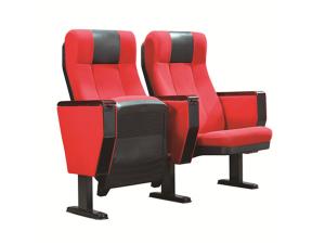 China Wooden Armrest PP Plastic Back Cover Folding Auditorium Chairs wholesale