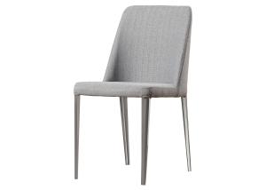 China Sun On Chrome Metal 11KGS 57cm Modern Dining Chair wholesale