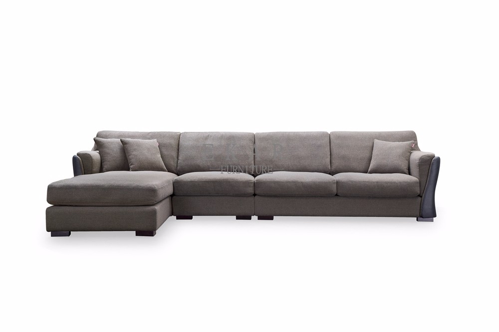New Model Set Living Room Furniture Modern L Shaped Sofa