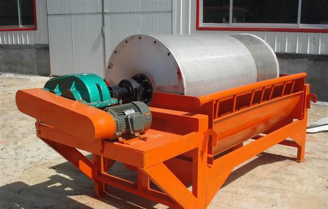 Low Noise Dry Magnetic Separator Machine Ore River Sand Gold Fluorite Beneficiation Plant