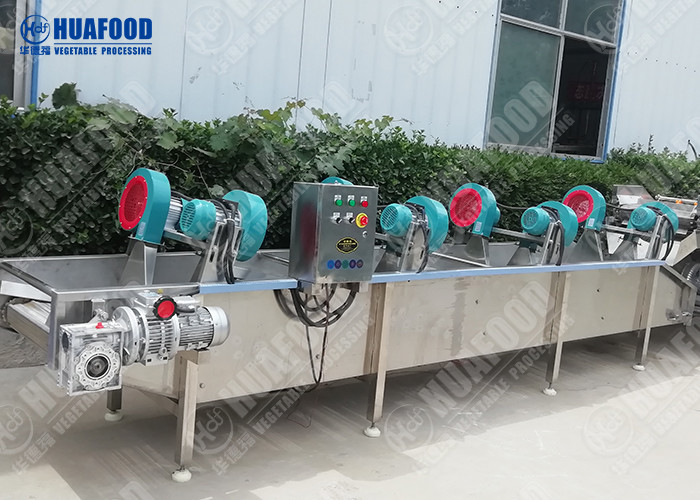 500kg/h Industrial Food Drying Machine Vegetable Wind Dewater