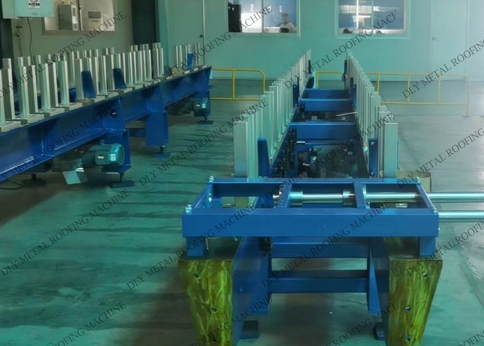 Ppgl Plc 15kw Metal Roofing Roll Forming Machine With 10m Speed