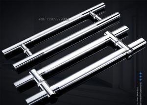 China Polished Stainless Steel Door Pull Handles Long SUS316 1800mm wholesale