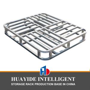 China A11: Round Corners Double Deck Steel Pallets For Warehouse Storage Metal Pallet wholesale