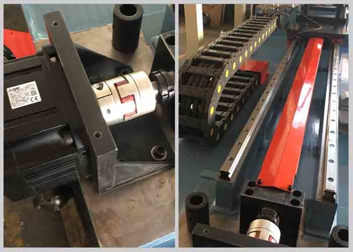 PLC Control Automatic Pipe Cutting Machine 220v / 380v 3.5 - 4.0kw Easy Operation