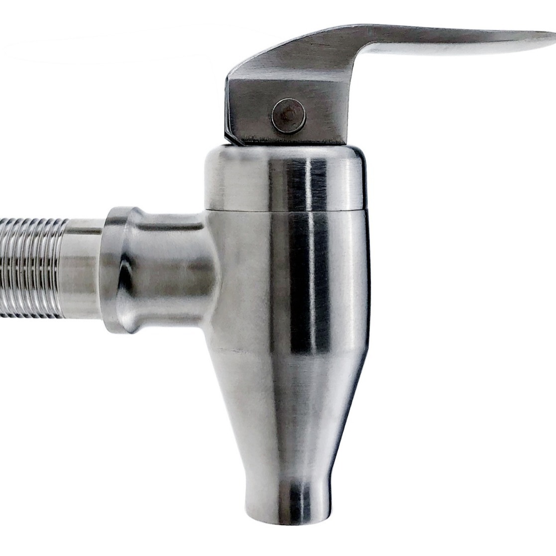 Stainless Steel Valve Core Modern Drink Dispenser Spigot for Single Hole Deck Mounted