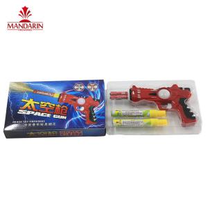 China Children Handheld Gun Toy Fireworks 0.025CBM Logo Customized wholesale