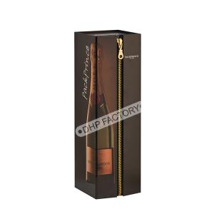 China Personalised Champagne Wine Lover Gift Box With Zipper Eco Friendly wholesale