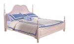 CTA European Contemporary Furniture White King Size Bed