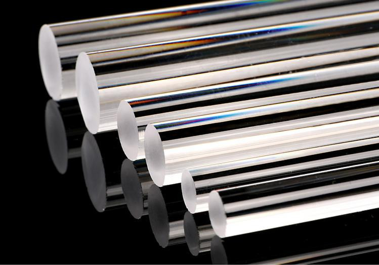 solid Quartz Light Guide Rod High Temperature Corrosion Resistant Quartz Guide Rod