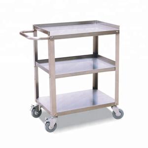 China Warehouse Transport Aluminum Platform Truck With Four Wheels wholesale