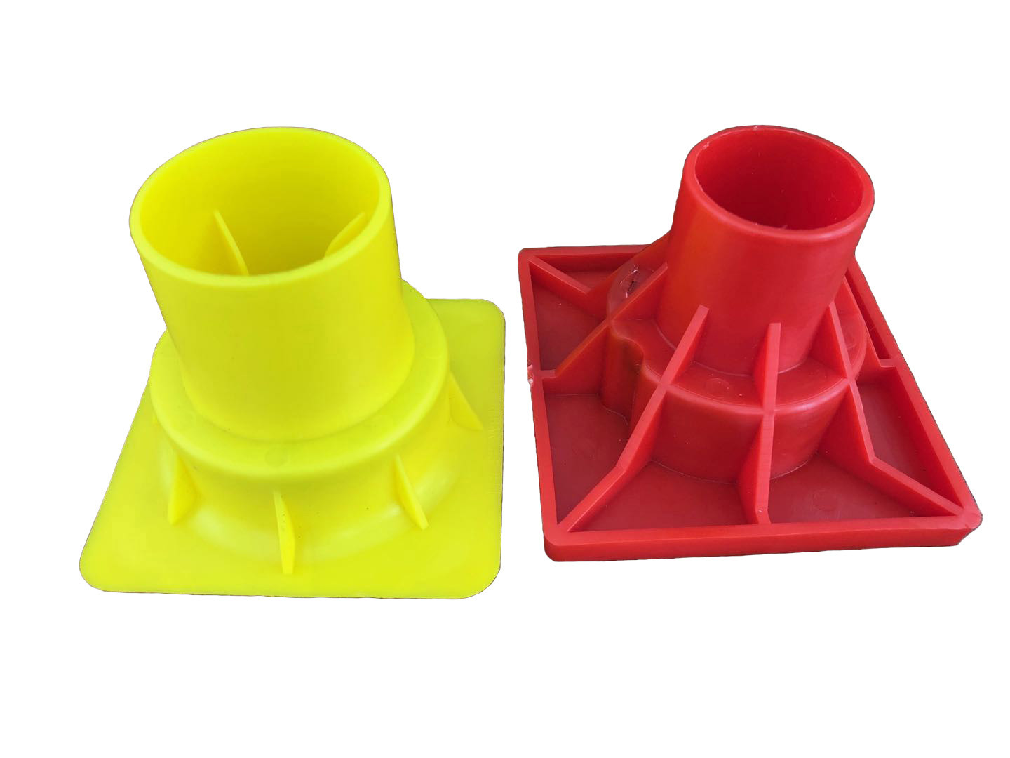 Square Plastic Rebar Safety Caps Essential for Construction Safety