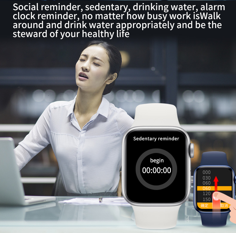 HL26Plus Smartwatch 1.75 Inch 320*385 Waterproof Sports Can Provide Customized