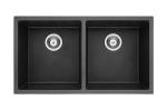 undermount granite kitchen sink double bowl
