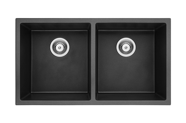 undermount granite kitchen sink double bowl
